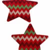 GE Apparel Red Zig Zag Star Nipple Pasties