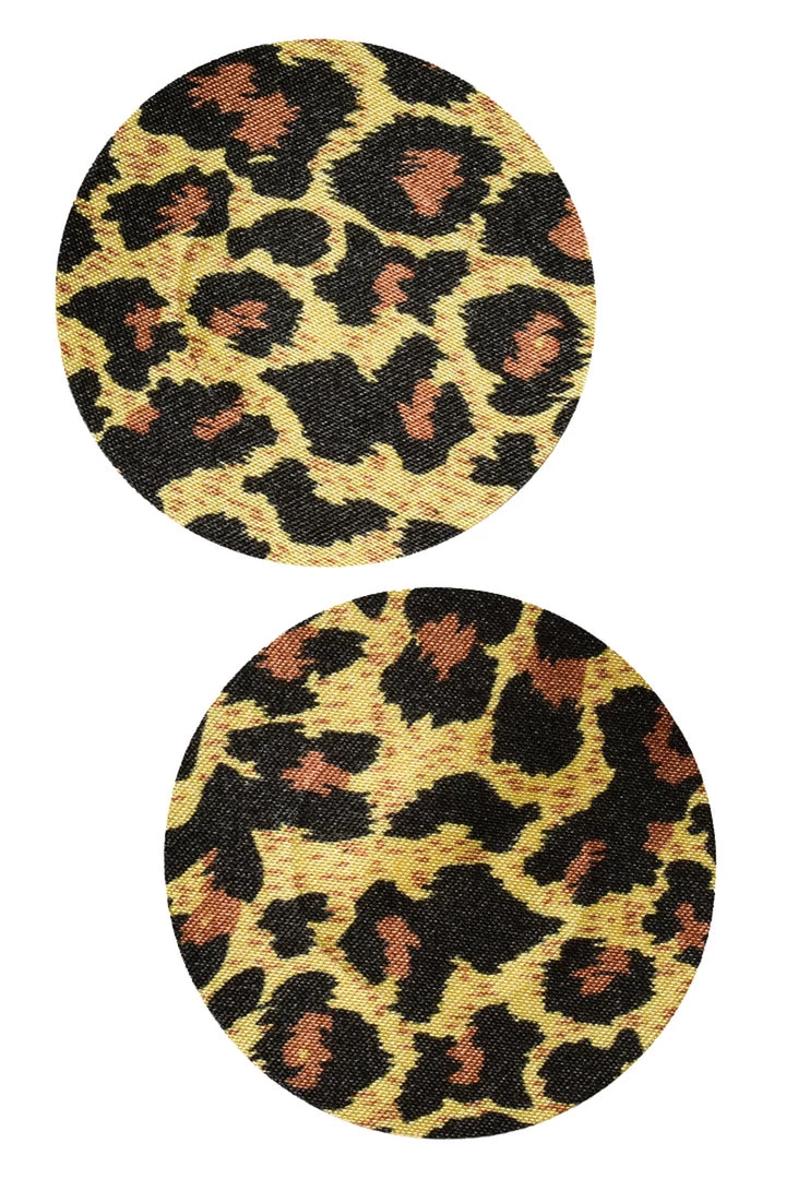 GE Apparel Leopard Print Circle Pasties 1 GE Apparel Leopard Print Circle Pasties