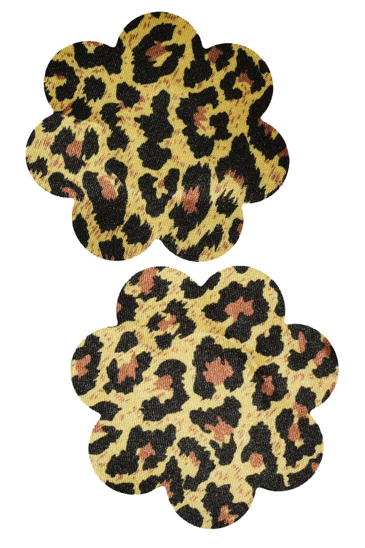 GE Apparel Leopard Print Petal Pasties 1 GE Apparel Leopard Print Petal Pasties