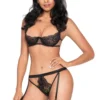 Seven Til Midnight Best Kept Secret Lace Bra And Panty Set Lingerie