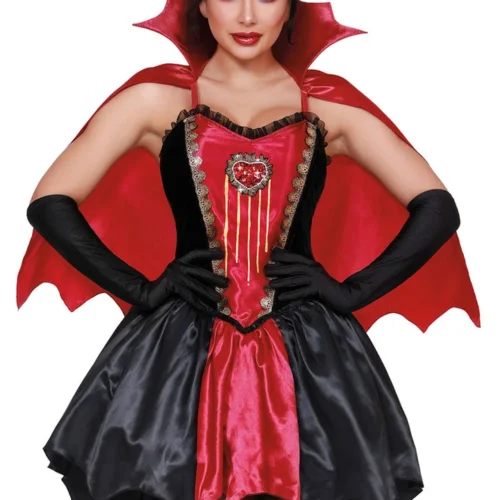 Dreamgirl Bleeding Heart Vampire Costume Sexy Halloween Costumes