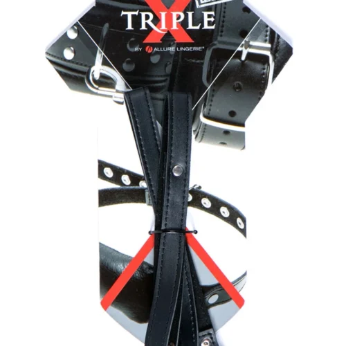 Allure Triple X Leather Leash