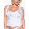 Coquette Plus Size Brocade Corset