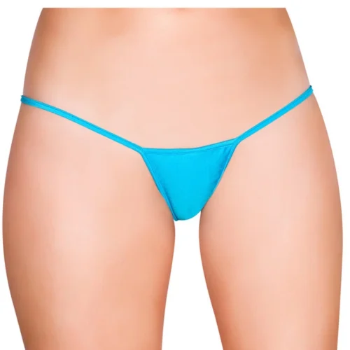 Roma Turquoise 'Y' Back Micro Thong Bikini Bottom Panties