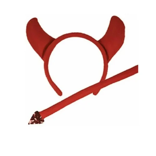 Rubie's DIY Costumes Devil Horns And Tail Devil Kit