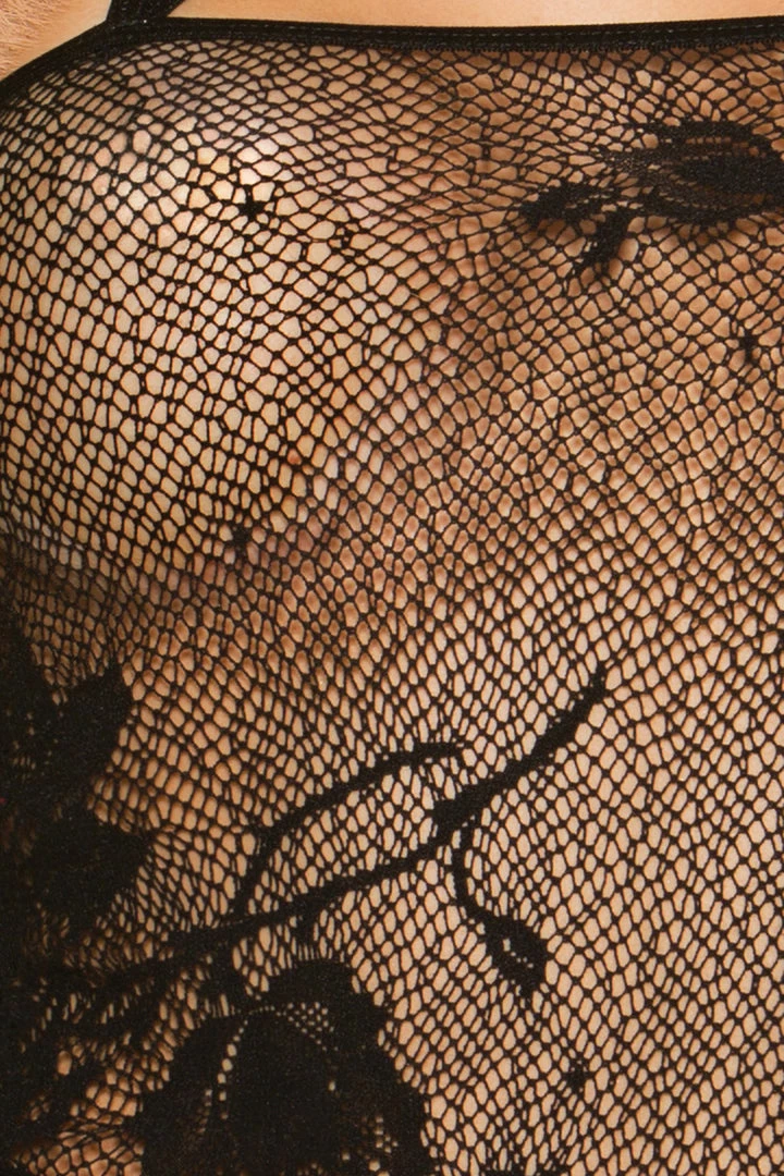 Elegant Moments Floral Lace Babydoll & G String Panty Lingerie 3 Elegant Moments Floral Lace Babydoll & G String Panty Lingerie