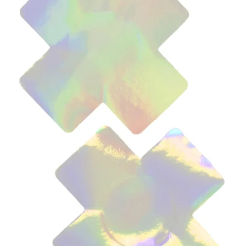 GE Apparel Holographic Double X Pasties