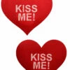 GE Apparel Red Heart Kiss Me Pasties