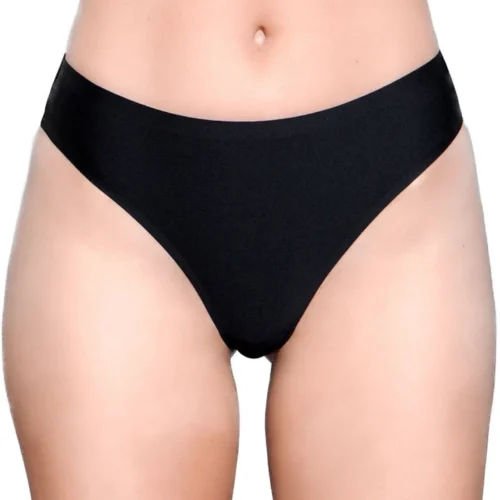 Be Wicked Black Microfiber Thong Panty 10 Be Wicked Black Microfiber Thong Panty