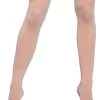 Be Wicked Hosiery Light Beige Opaque Thigh Highs
