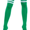 Be Wicked Going Pro Green Thigh Highs