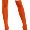 Be Wicked Going Pro Orange Thigh Highs