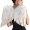 Rubie's Deluxe White Faux Feather Angel Wings DIY Costumes
