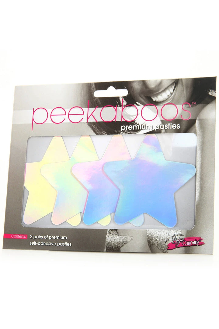 XGEN Iridescent Stars Pasties 1 XGEN Iridescent Stars Pasties