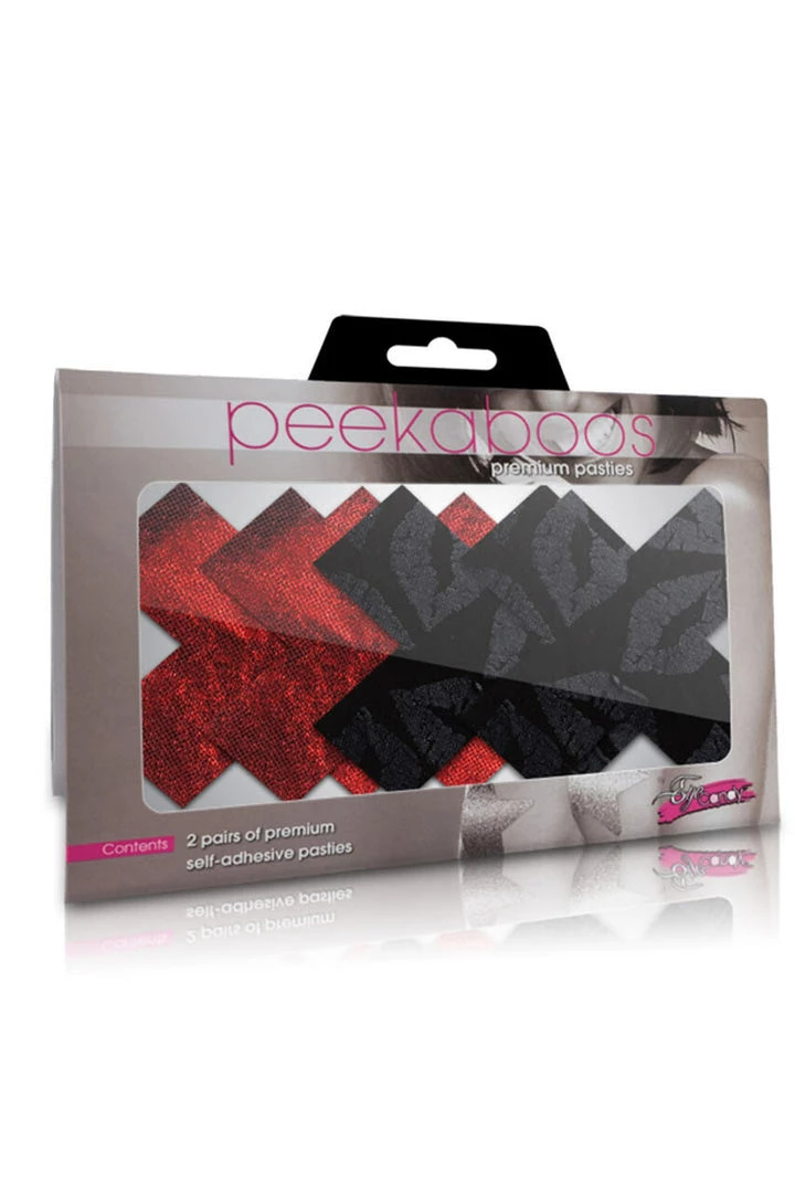 XGEN Lingerie Stolen Kisses X Nipple Pasties 1 XGEN Lingerie Stolen Kisses X Nipple Pasties