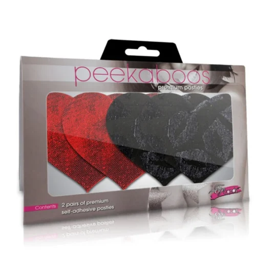 XGEN Lingerie Stolen Kisses Hearts Nipple Pasties