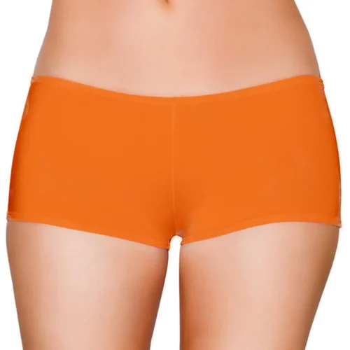 Roma Costume Orange Low Rise Booty Shorts