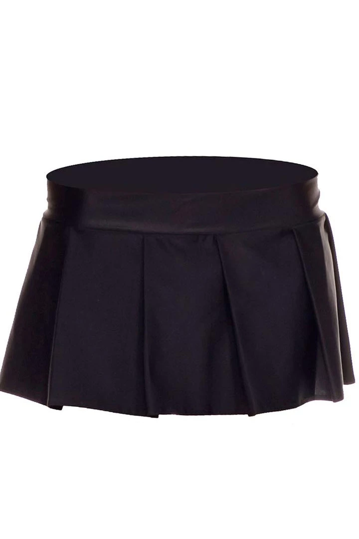Music Legs Black Pleated Skirt 3 Music Legs Black Pleated Skirt