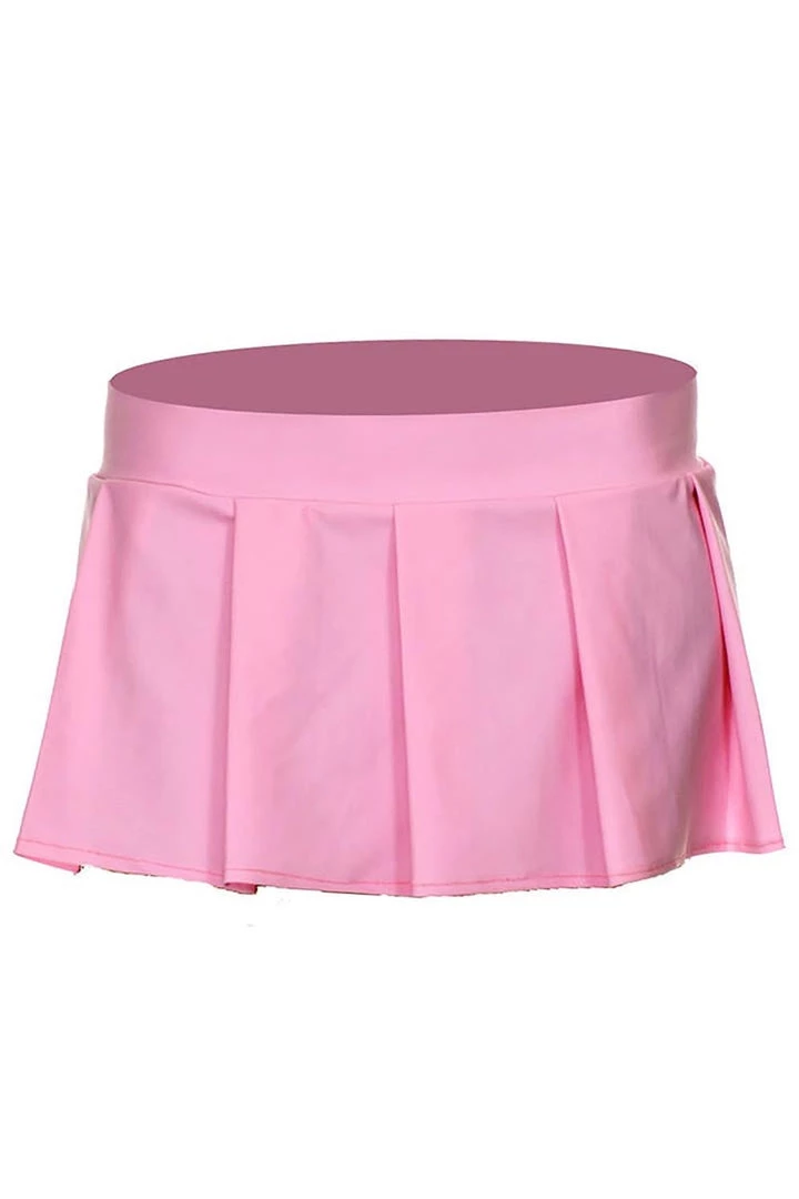 Music Legs Pink Pleated Skirt Bottoms 2 Music Legs Pink Pleated Skirt Bottoms