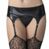 Leg Avenue Lingerie Wet Look Garter Belt