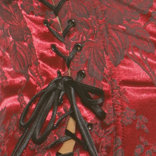 Shirley Of Hollywood Burlesque Tapestry Waist Cincher & Nipple Pasties Set