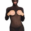 Be Wicked Black Rough Romance Bodystocking Lingerie
