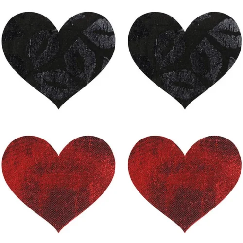 XGEN Lingerie Stolen Kisses Hearts Nipple Pasties