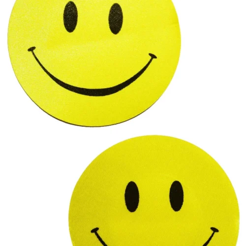 GE Apparel Yellow Happy Face Pasties