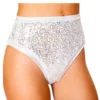 Roma Costume Silver Sequin High Waist Shorts Bottoms
