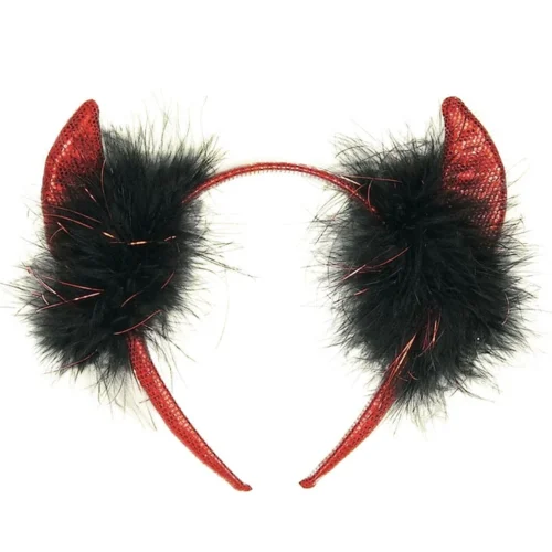 Rubie's Red Glitter Devil Horns Costume Accessory DIY Costumes