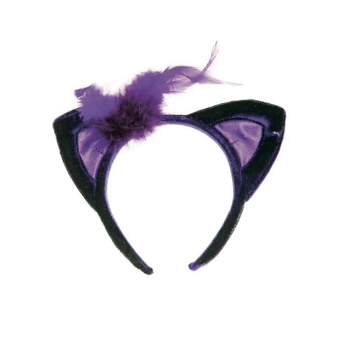 Rubie's Accessories Purple Velvet Cat Ears Accessory