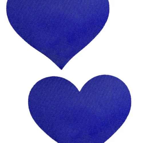 GE Apparel Blue Mini Heart Nipple Pasties