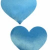 GE Apparel Baby Blue Heart Pasties