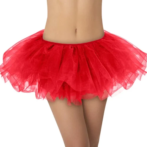 AMSCAN Red Tulle Mini Tutu
