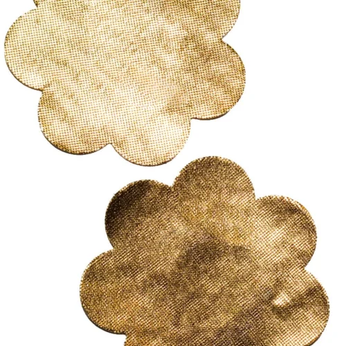 GE Apparel Metallic Gold Petal Nipple Pasties