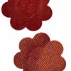 GE Apparel Chrome Petal Nipple Pasties