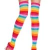 Music Legs Hosiery Rainbow Thigh High Footless Stockings