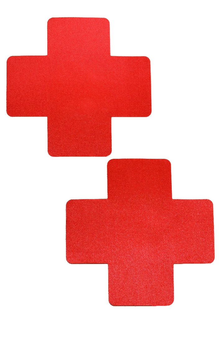 GE Apparel Red Double X Pasties 1 GE Apparel Red Double X Pasties