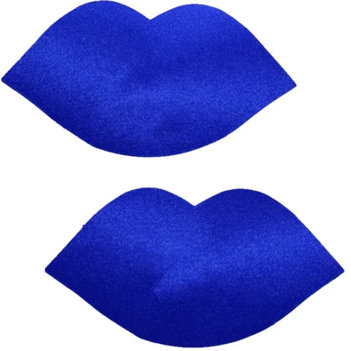 GE Apparel Blue Lips Nipple Pasties