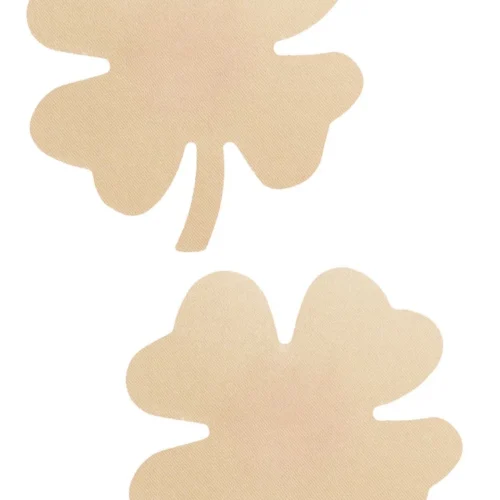 GE Apparel Beige Mini Shamrock Nipple Pasties
