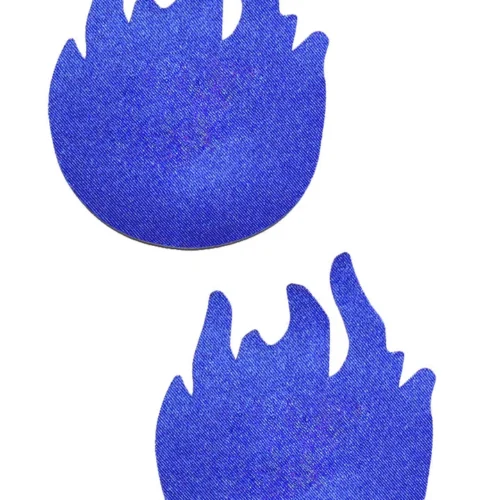 GE Apparel Blue Flame Nipple Pasties