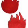 GE Apparel Red Flame Nipple Pasties