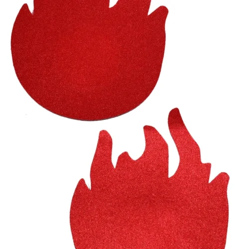 GE Apparel Red Flame Nipple Pasties