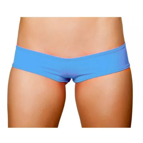 Roma Turquoise Low Rise Shorts Panties