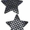 GE Apparel Black Star Sequin Pasties