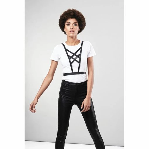 Entrenue Accessories Bijoux Indiscrets Maze Cross Cleavage Harness