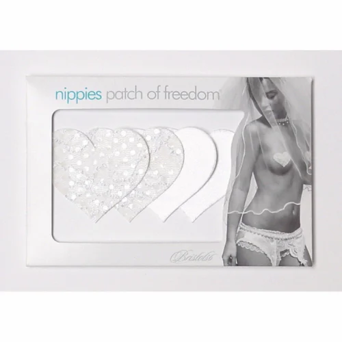 Entrenue Like A Virgin White Heart Pasties