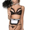 Mapalé Like A Boss French Maid Lingerie Costume