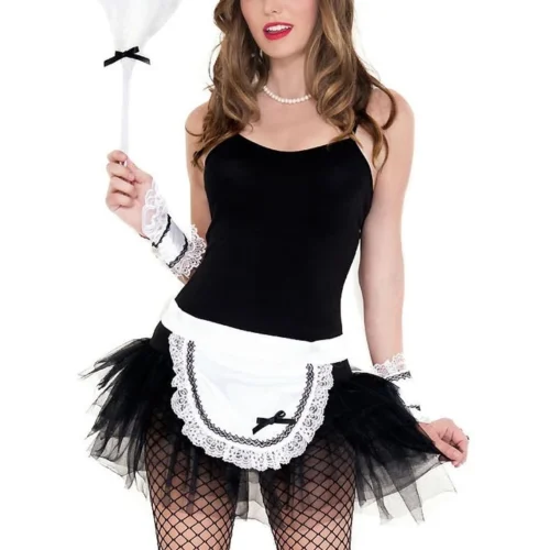 Music Legs Sexy Halloween Costumes Sophisticated Maid Accessory Set