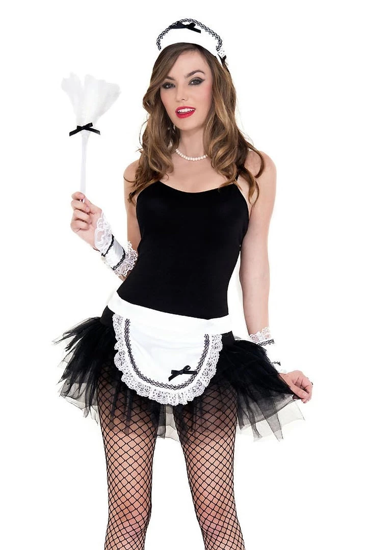 Music Legs Sexy Halloween Costumes Sophisticated Maid Accessory Set 1 Music Legs Sexy Halloween Costumes Sophisticated Maid Accessory Set